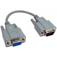 D9 (F) to HD15 (M) VGA Leaded Adapter