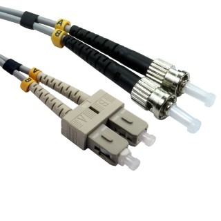 1m OM1 Fibre Optic Cable ST - SC (Multi-Mode)