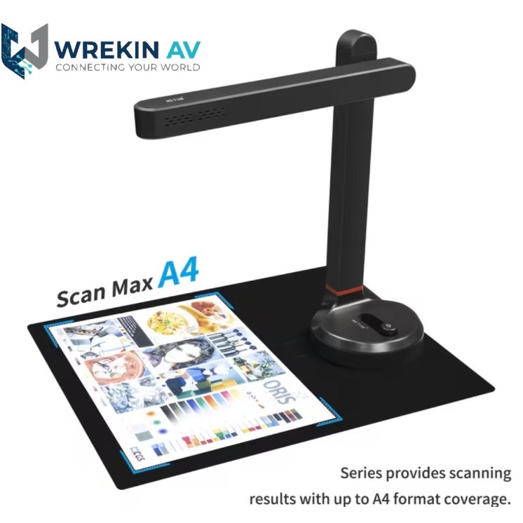 EduScan A4 Visualiser – Classroom High‑Speed Classroom Document Camera