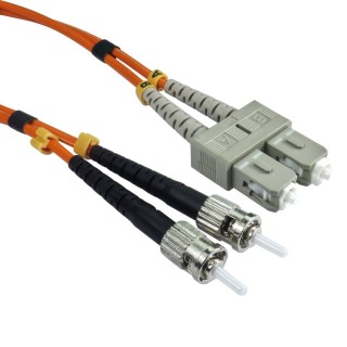 1m OM2 Fibre Optic Cable ST - SC (Multi-Mode)