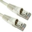 0.5m Shielded Cat5e Patch Cable - Grey