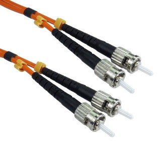 1m OM2 Fibre Optic Cable ST - ST (Multi-Mode)