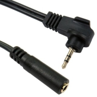 Leaded 2.5mm Stereo to 3.5mm Stereo Adapter
