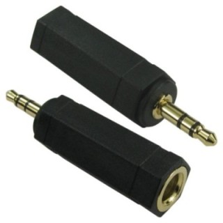 3.5mm Stereo to 6.35mm Stereo Adapter