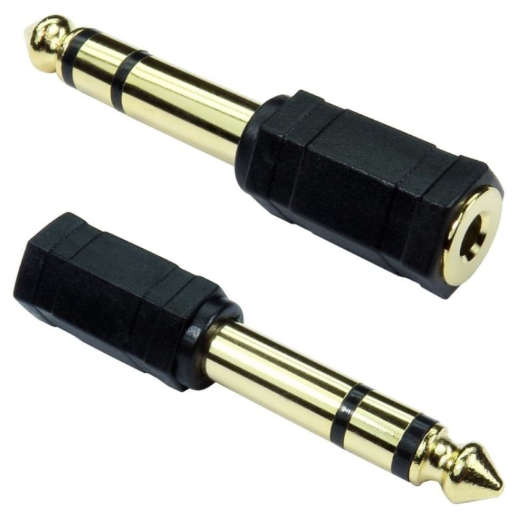 6.35mm Stereo to 3.5mm Stereo Adapter