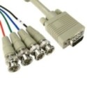 2m SVGA to 4x BNC Cable