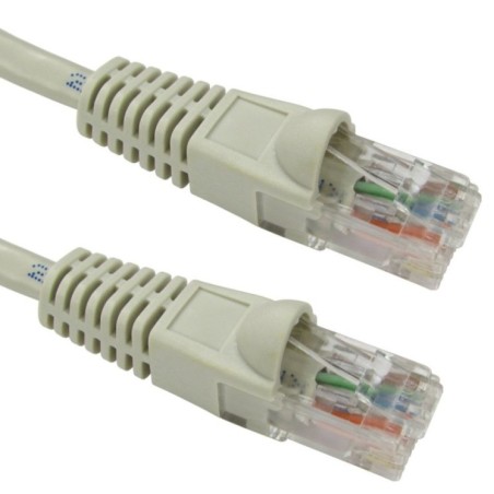 0.5m Snagless Cat6 Patch Cable - Grey