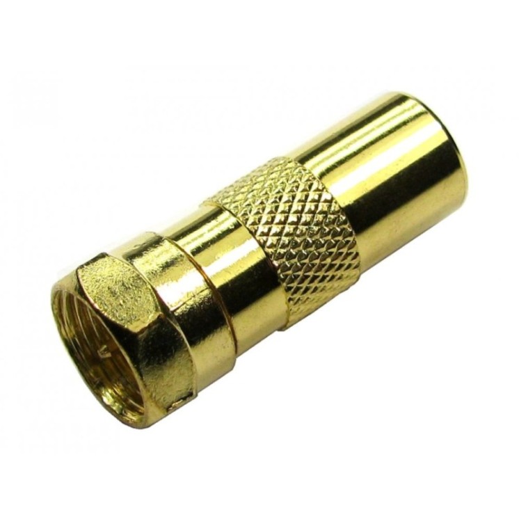 F Type (male) to TV Aerial (male) Adapter