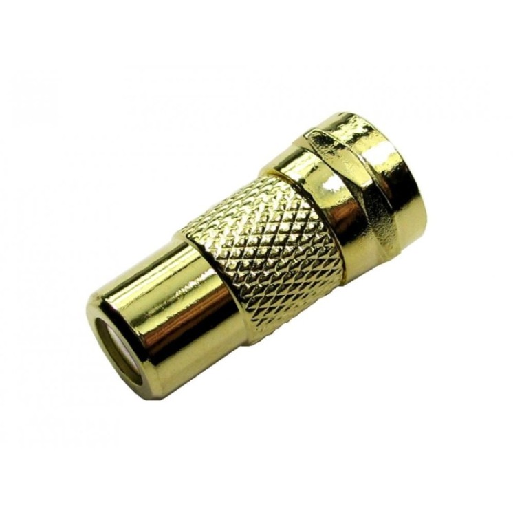 F Connector (male) to RCA (female) Adapter