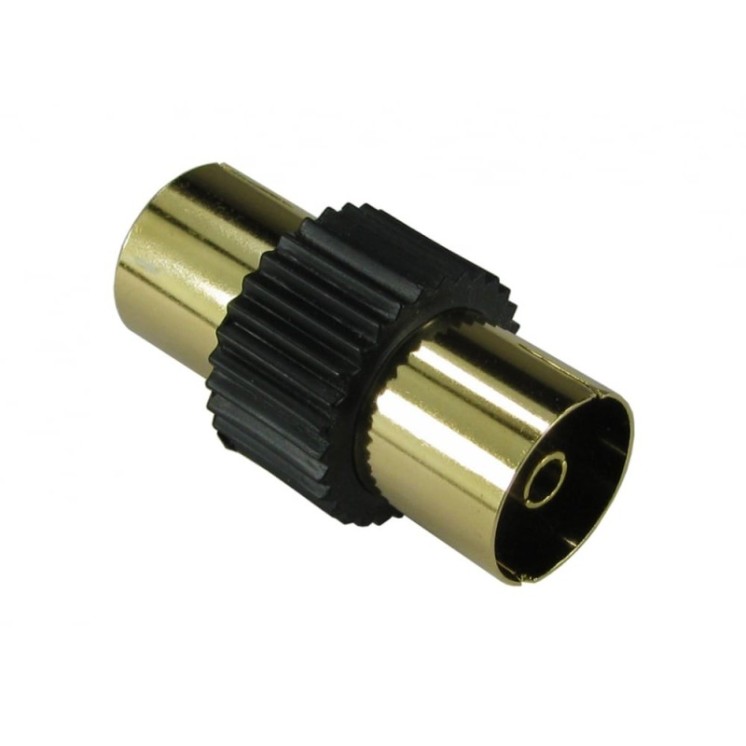 TV Cable Coupler - Black