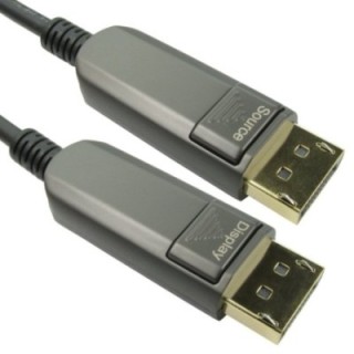 20m Armoured DisplayPort 1.4 Active Optical Cable