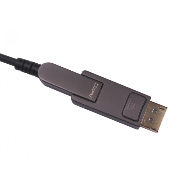 15m Active Optical DisplayPort Cable - Removable Head