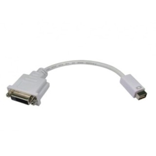 Mini DVI (M) to DVI (F) Leaded Adapter