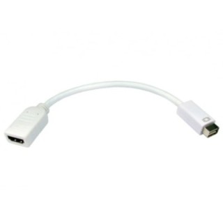 Mini DVI (M) to HDMI (F) Leaded Adapter