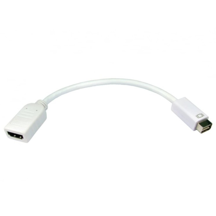 Mini DVI (M) to HDMI (F) Leaded Adapter