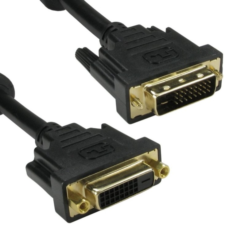 5m DVI-D Dual Link Extension Cable