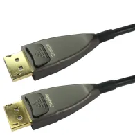  DisplayPort 2.0 AOC cable black