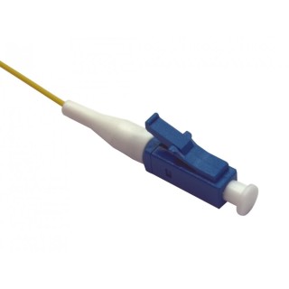 1m OS2 9/125 LC Yellow Pigtail - 10 Pack