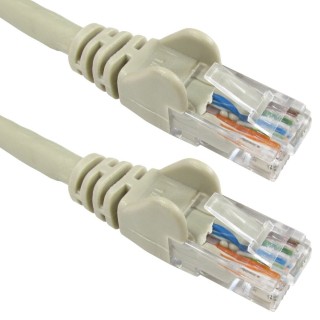 1.5m Economy Gigabit Networking Cable - Grey