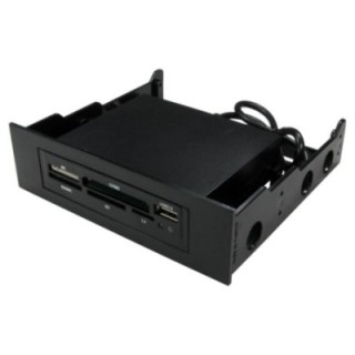 Black 3.5/5.25 Drive Bay Card Reader/Writer