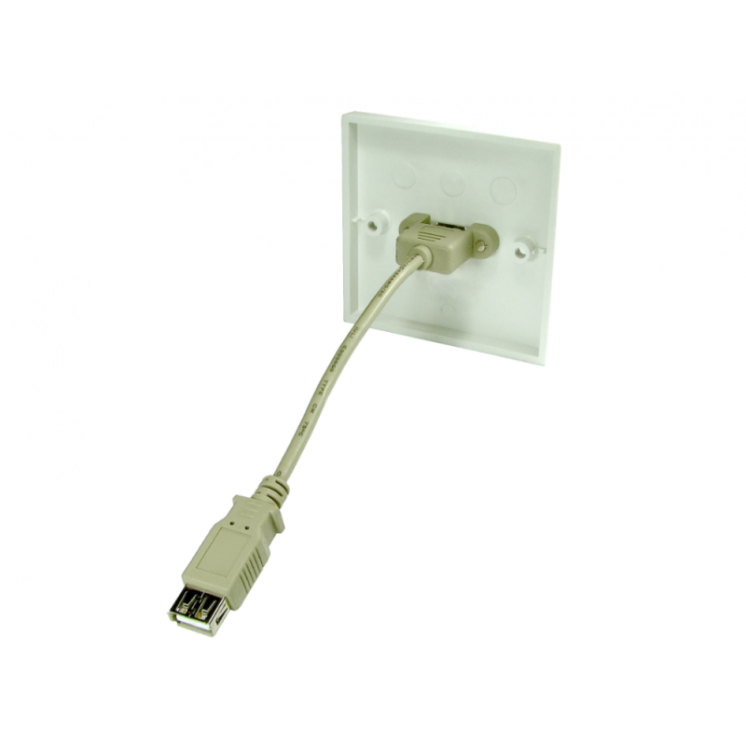 0.15m Single USB Stubplate