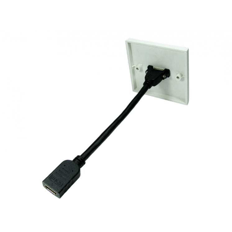 Single HDMI Faceplate - 5m