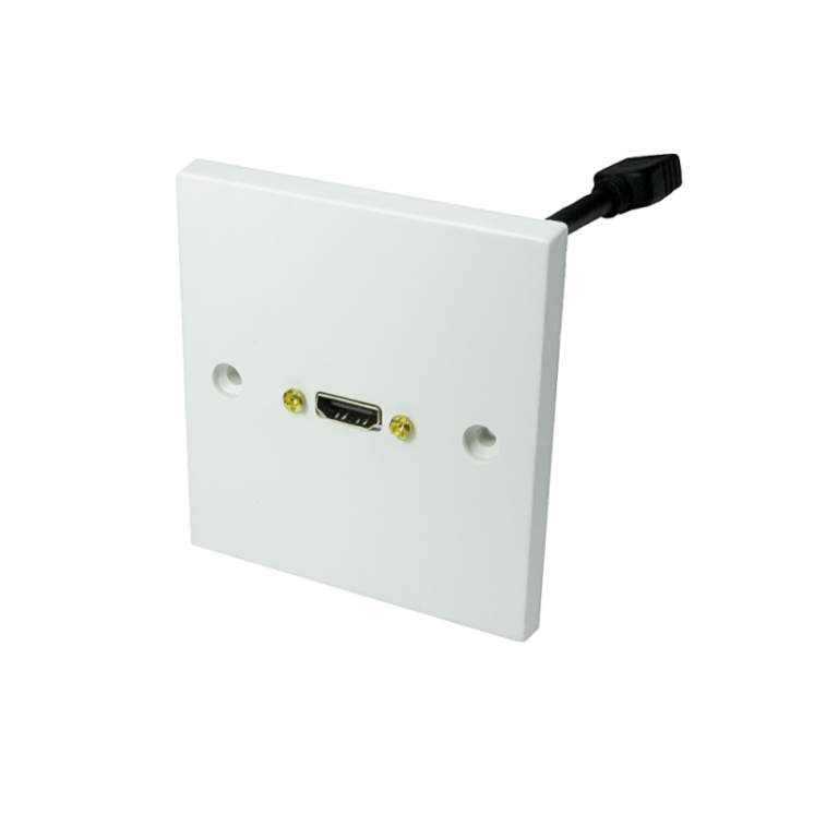 Single HDMI Faceplate - 10m