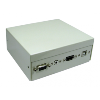 4 Port Metal Box with AV Modular Couplers