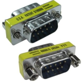 D9 (M) to D9 (M) Slimline Gender Changer