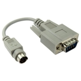 PS/2 (M) to Serial (M) Mouse Leaded Adapter