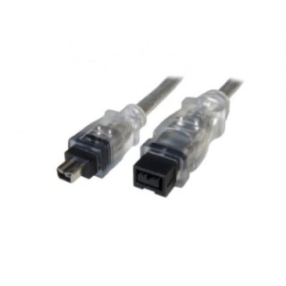 3m Firewire 9 Pin (M) to 4 Pin (M) Cable