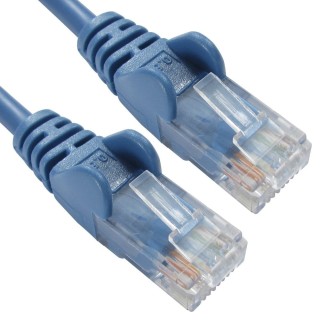 0.5m Economy 10/100 Networking Cable - Blue