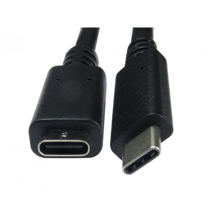 1M 10GB USB-C (M) To USB-C (F) Cable
