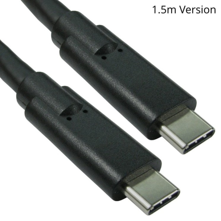 1m USB 10Gbps Type C (M) to Type C (M) Cable