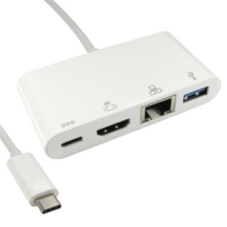 15cm Leaded USB Type-C to HDMI