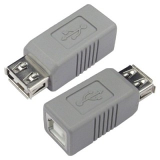 USB 2.0 Type A (F) to Type B (F) Adapter