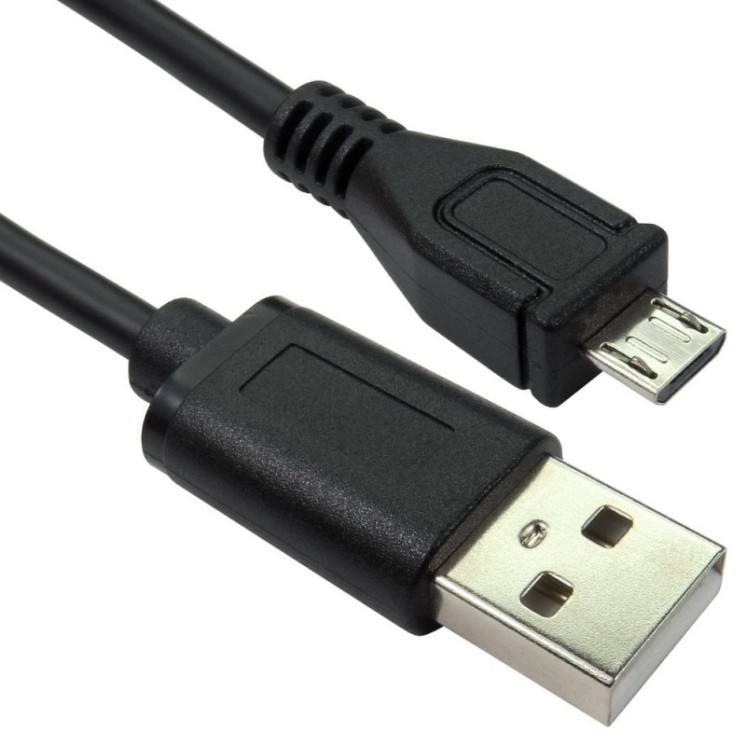 2m USB2.0 AM to MicroBM Cable - Antimicrobial