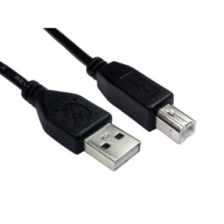 0.5m USB2.0 Type A (M) to Type B (M) Cable