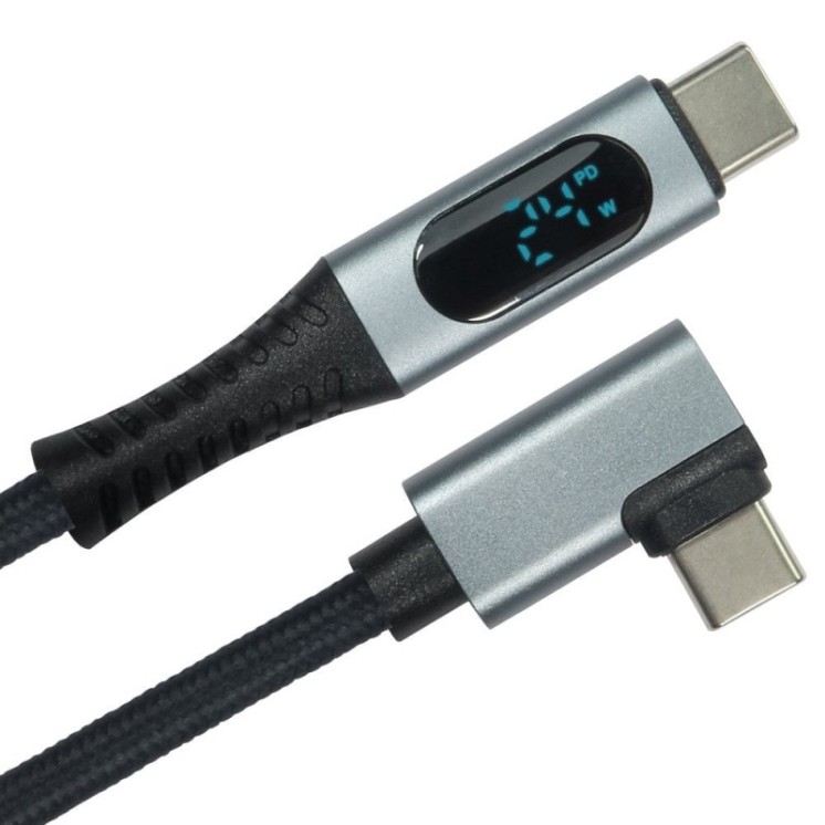 1m USB 40Gbps R/A EPR Cable with Display