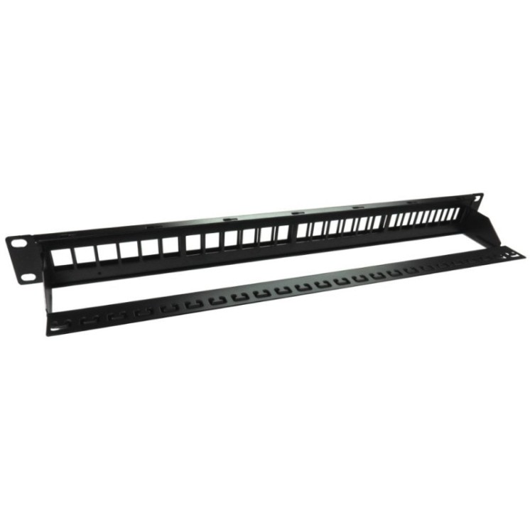 24 Port Unloaded Patch Panel - Unshielded
