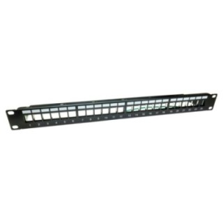 24 Port Unloaded Patch Panel - Shielded