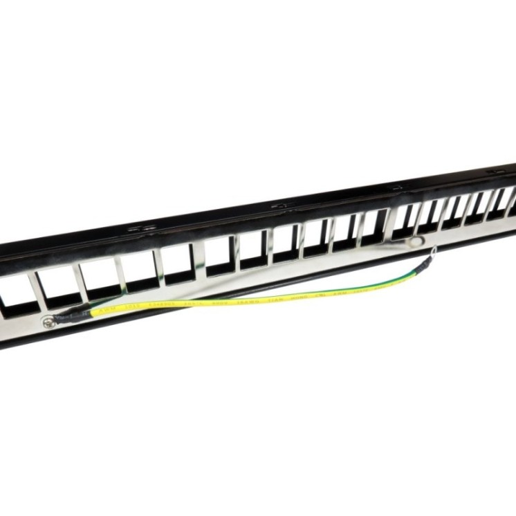 24 Port Unloaded Patch Panel - Shielded