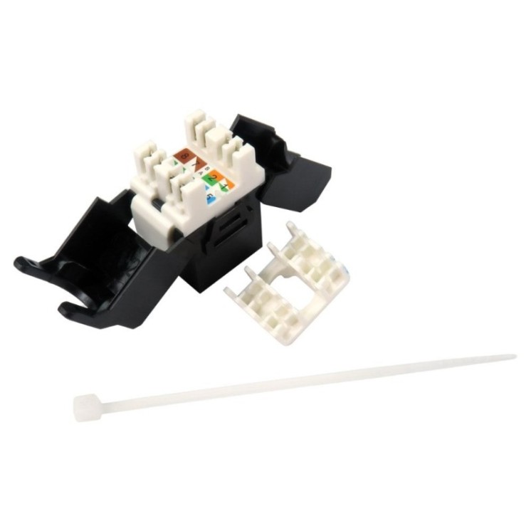 Cat6 Unshielded Keystone Jack - Toolless