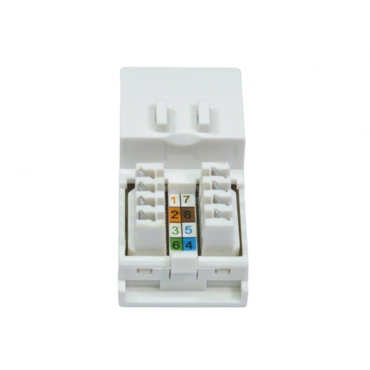 Cat5e Clip in Euro Module