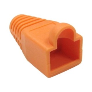 Orange RJ45 Snagless Boot