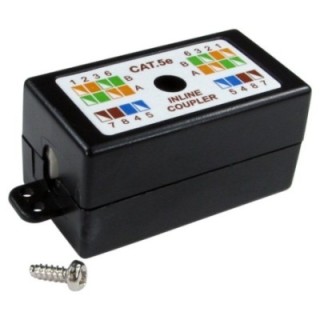 Cat5e Punchdown / Krone Coupler (Black)