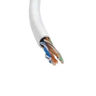 305m White Cat5e UTP Reel - Stranded Core
