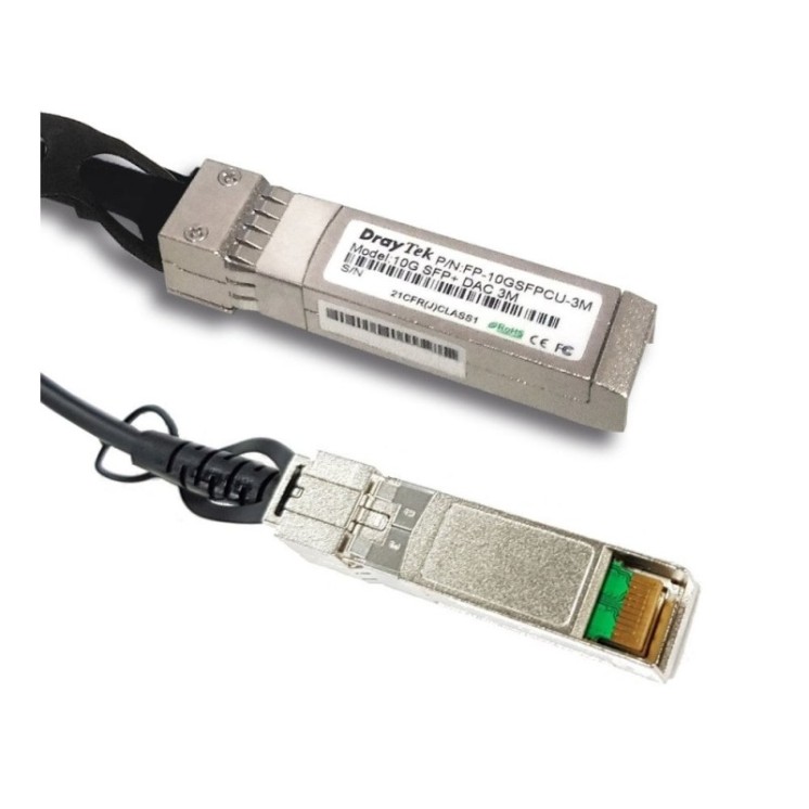 3m 1GbE & 10GbE SFP+ Direct Attach Cable