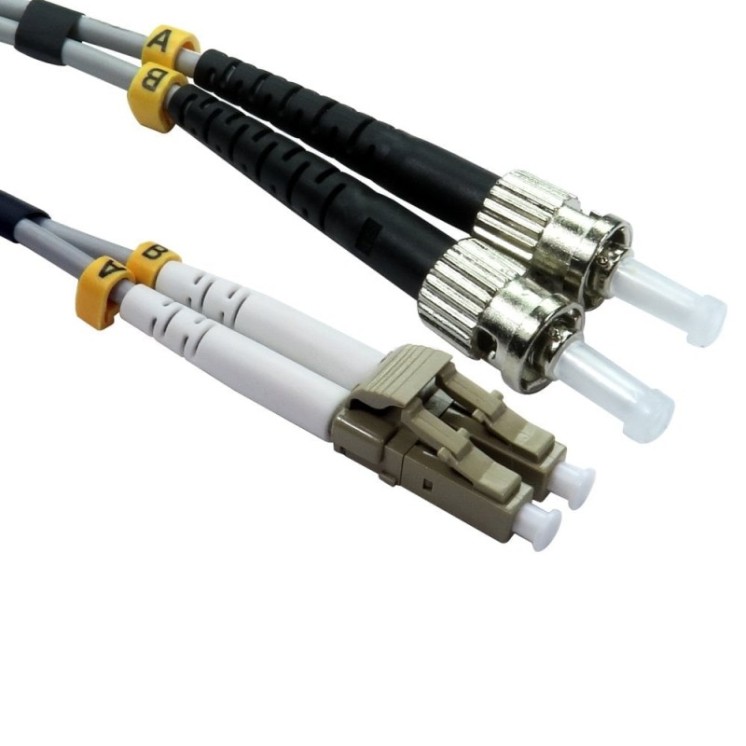 10m OM1 Fibre Optic Cable LC - ST (Multi-Mode)