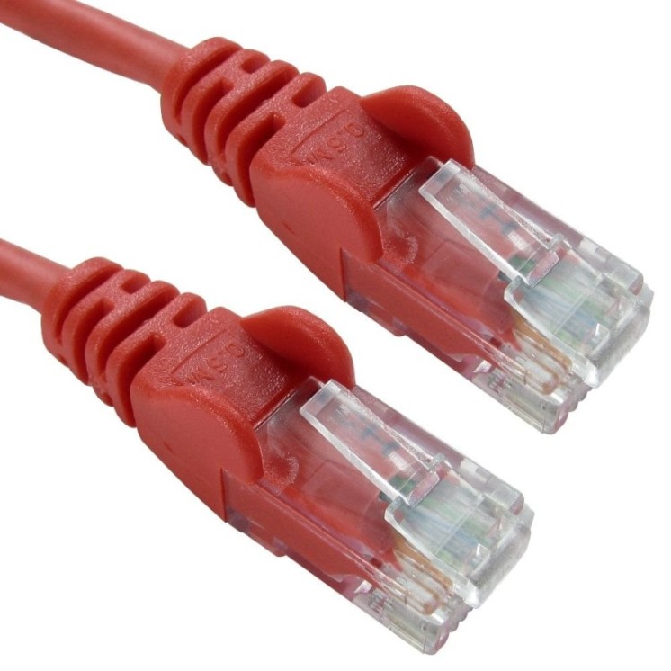 3m Economy 10/100 Networking Cable - Red